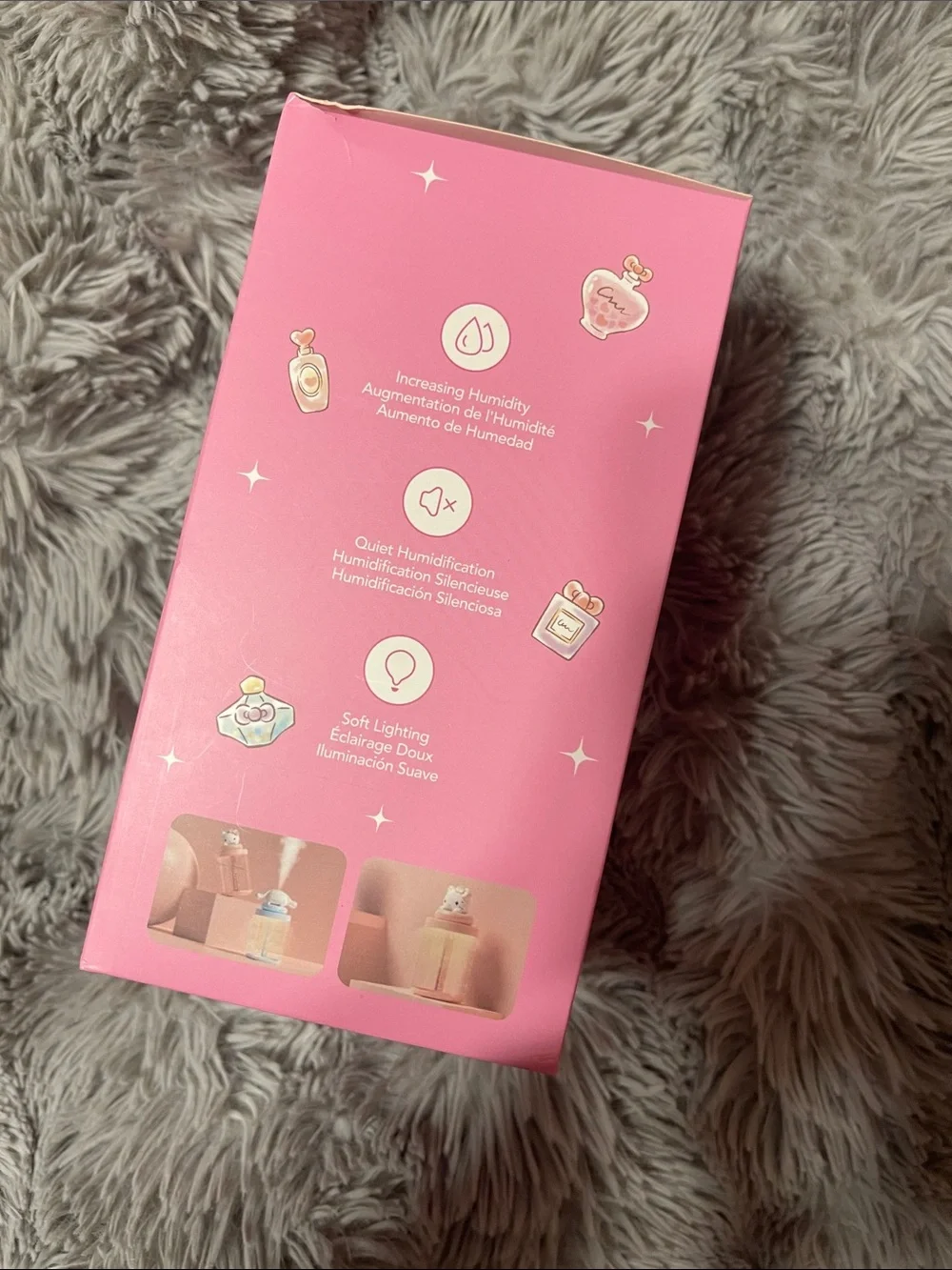 Hello Kitty Peach & Pink Mini Humidifier